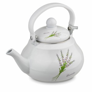 Emaljeta tējkanna LAWENDA 1.5L