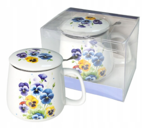 Krūze ar filtru un vāku 500ml